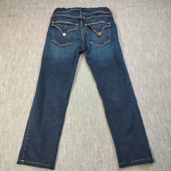 Hudson Jeans Womens Size 27 Dark Wash Collin Flap Pocket Cropped WM422LDLV - Picture 12 of 13